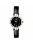 Tissot naiste kvartskell ehtsa nahkrihmaga, 50m veekindel T094.210.16.051.00 must