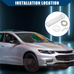 Nr.1377083 / K&auml;igukangi lingi remondikomplekt Chevy Malibu 1967-1983 jaoks / Eesmise k&auml;igukangi lingi remondikomplekt / Vastupidav plastik