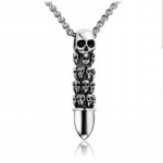 Hip Hop Uus Titaanterasest Kaelakee Kaelakee Kaelakee Kaelakee Rist Titaanterasest Meeste Kiilukujuline Kett Ehted 50CM(Necklace Size)