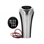 5 6-k&auml;iguline auto k&auml;igukangi nupp LED-taustvalgustuse k&auml;igukangi k&auml;epidemega BMW E39 E60 E61 E46 E82 E87 E90 E91 E92 X1 X3 X5 M5 jaoks