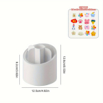 1 tk multikas kaanega p&ouml;&ouml;rleva pliiatsihoidjaga Laua kirjatarvete hoiukarp Moodne ja multifunktsionaalne meigipintslihoidja