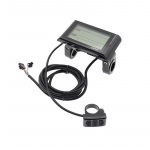 Elektrilise jalgratta LCD-ekraaniga instrument kiiruse reguleerimisega Universaalne LCD-ekraaniga m&otilde;&otilde;tur T&otilde;ukeratta kiiruse reguleerimise instrument 1