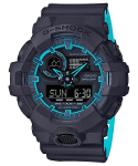 Casio meeste vaik 200M veekindel analoog l&ouml;&ouml;gikindel kvartsikell GA-700SE-1A2 must