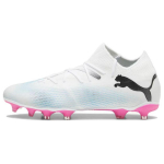 Puma Unisex Future 7 Match FG/AG Jalgpallisaapad Valge Roosa Must 107715-01 EU&nbsp;45