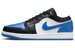 Jordan 1 Low Alternate Royal Toe 553558-140 44.5 blue
