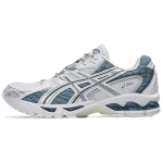 ASICS GEL Nimbus 10.1 Support Running Shoes Unisex White Blue 1203A543-110 37 gray