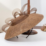 2025 Uus Prantsuse Lai&auml;&auml;rne Cloche M&uuml;ts - Vintage Vibu Daamide Teepeo Elegantne Kevad Suvi One Size kohv
