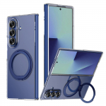 360&deg; p&ouml;&ouml;rlev magnetiline telefoni&uuml;mbris Samsung Galaxy Z Fold 7 6 5G jaoks L&auml;bipaistev kaitsev juhtmevaba laadimise kate Galaxy Z Fold7 sinine