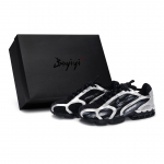 Nike Air Zoom Spiridon Cage 2 H&otilde;bedane J&auml;lg Kulumiskindel Madal K&uuml;ljega Vabaaja Jalatsid Meeste Must Hall H&otilde;bedane HM8497-010(Team80-S-BOX) 42.5