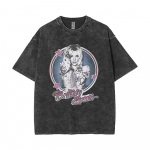 Pestud Vintage Britney Spearsi N&auml;oga Graafiline T-s&auml;rk Meestele Naistele Vabaaja Puuvillane Retro L&uuml;hikeste Varrukatega T-s&auml;rk Unisex Suur T&auml;navar&otilde;ivas S