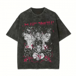 Jujutsu Kaisen Choso T-s&auml;rk Roosa Veri Meeste Happepesu &Uuml;le suurusega Streetwear Anime Veri Manipuleerimine Puuvillane Vintage &Uuml;laosa T-s&auml;rk M