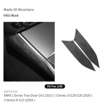 BMW 2. seeria kaheukseline G42 3. seeria I3 G20 G28 4. seeria I4 G23 keskkonsooli k&uuml;ljeliistu kleebis Alcantara materjalist Autode siseviimistluse tarvikud