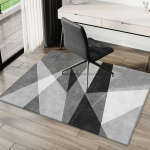 VIKAMA m&auml;nguritooli matt, libisemiskindel arvutilaua vaip, p&otilde;randakaitse p&ouml;&ouml;rlevatele toolidele kodukontorites, kodukaunistuse vaip 80cm x 120cm