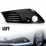 Hele must v&auml;rvitud esimese udutule raami kate TOYOTA Auris 2015 2016 2017 2018 jaoks Udutule kaitsekatte liistraam 1pc Left