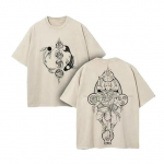 Kuum anime Avatar Aang tr&uuml;kiga T-s&auml;rk Meeste Naiste T-s&auml;rgid L&uuml;hikeste varrukatega puuvillased riided Retro pestud T-s&auml;rk Harajuku vabaaja topid S