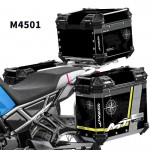 CFMOTO 450 MT 450MT MT450 2023 2024 jaoks Pagasikohver Mootorratta Kleebis Tagakohvri Kleebised Kolme Kasti Kohvri Decal Komplekt
