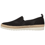 Skechers Bobs Flexpadrille 3.0 Kangas Mugav Igap&auml;evane Slip-On Madala s&auml;&auml;rega Vabaajajalatsid Naiste toss Must 113245-BLK 35