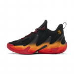 Under Armour Curry 13 k&otilde;rge s&auml;&auml;rega laste korvpallijalatsid Must Punane Teismelised 6014870-002 35.5