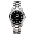 TISSOT T-CLASSIC seeria kvartsmehhanismiga 50 meetrit veekindel naistekell &Scaron;veitsi kell 36 mm must sihver terasest korpus terasest rihm T54.1.486.52 must