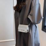 Vintage Naiste H&otilde;bedane Stiilne Crossbody Kott Luksuslik Disainer V&auml;ikesed &Otilde;lakotid Moodne Kuldne Minikandiline Armas PU Nahast K&auml;ekott