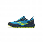 Saucony PEREGRINE KDZ laste madalad maastikujooksujalatsid sinine kollane SK267788 35.5