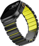 Titaanist fluorelkumist rihm Apple Watch Ultra 3 2 49mm 46mm 45 44mm jaoks Magnetiline rihm Iwatch 11 10 9 8 7 SE jaoks Luksuslik kella rihm 49mm 46mm 45mm 44mm&L(175mm)