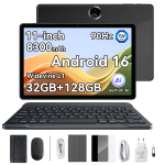Blackview ZENO 5 Tahvelarvuti 11-tolline 90Hz 32GB+128GB 8300mAh Android 16 T&Uuml;V S&Uuml;D Widevine L1 PC-m&auml;ngude tahvelarvuti 4G LTE 32+128 hall