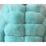 XS-4XL Naaritsakarvad S&uuml;gis Talv Kohev Kunstkarusnahast Mantlid Naistele Elegantne Paks Soe Kunstkarusnahast Jakid Naistele Topid Suurused XL blue