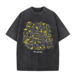 Pestud Vintage Mac Demarco This Old Dog Graafiline T-s&auml;rk Meestele Naistele Vabaaja Retro Puuvillased T-s&auml;rgid Meeste Mood Suur &Uuml;le&otilde;mblusega Streetwear L gray