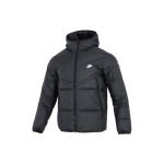 Nike Meeste logotr&uuml;kiga lukuga taskutega kapuutsiga p&uuml;stkraega sulejope Must DV1132-010 S black