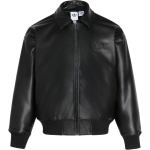 Adidas Originals Sherpa PU Jope &Uuml;hev&auml;rviline L&otilde;tv L&otilde;ige Rev&auml;&auml;riga Fliisvoodriga Pikkade Varrukatega Jope Meeste IA7525 M black