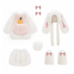Multikas Laste Pl&uuml;&uuml;sist J&auml;nese Cosplay Kost&uuml;&uuml;m Kawaii Laste Talvine Soe Komplekt Top P&uuml;ksid M&uuml;ts &Uuml;likond T&uuml;drukule Halloweeni Peo R&otilde;ivad Kingitus 90