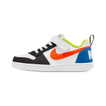 Nike Court Borough Kulumiskindlad Madalad Laste Rulaketsad Valge Sinine Oranž Lapsed Vanuses 3-7 Aastat DV9114-181 28