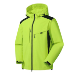 Veekindel ja tuulekindel v&auml;lisjope Meeste ja naiste sama jope Matkasuit Pihuga trenchcoat Spordijope 5XL yellow