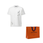 LOUIS VUITTON S&uuml;gis/Talv 26 T-s&auml;rk Meeste Valge 1AK7FZ S0-Original Gift Bag