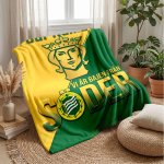 Hammarby Kohandatud Nimega Tekst Fliisist Tekk Jalgpalli Logo Personaalne Fliisist Visketekk Eriline Kingitus Diivanile Magamistuppa Koju 100cmx150cm