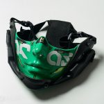 5 V&auml;rvi Cyberpunk Pooln&auml;omask Mecha Stiilis Halloweeni Cosplay Mask Reguleeritav Rihm Hingav Mugavus Peokost&uuml;&uuml;mi N&auml;okate