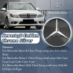 Esiv&otilde;re T&auml;hega Embleemid Logo Mercedes Benzi B W245 C W204 C300 C250 GLK X204 GLK300 GLK350 jaoks