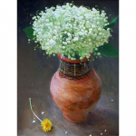 5D Teemantmaal Lill Maikelluke Pilt Rhinestone teemanttikandid Lill K&auml;sitsi valmistatud 20X30CM