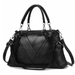 Patchwork &otilde;lakott Naiste disaink&auml;ekott Naistele PU nahast Crossbody kott Naistele &uuml;hev&auml;rviline kott 37*10*22cm must