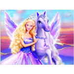 T&auml;ielik 5D Teemantmaaling Multifilm printsess Teemanttikandid T&auml;ielik Anime Ristpistekomplektid Kodukaunistus K&auml;sitsi valmistatud kingitus 20x30cm