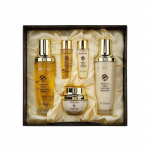 FARM STAY Honey & Gold Essential Skin Care 3 komplekt (tooner + emulsioon + vananemisvastane kreem)