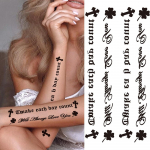 Suure realistliku lillega v&otilde;ltsitud t&auml;toveeringu kleebised naisele, asalea maod, ajutised t&auml;toveeringud kehakunstiga vee&uuml;lekande t&auml;toveering