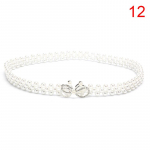 Naiste elegantne veniv kleit v&ouml;&ouml; Pearl Bead Chain Belt