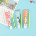 3 tk Turvaline maagiline mullliimiga m&auml;nguasi puhub v&auml;rvilist mullipalli plastikust &otilde;hupalliga m&auml;nguasi 3pcs