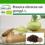 SAFLAX &ndash; Orgaaniline &ndash; Naeris &ndash; Super Melt &ndash; 20 seemet &ndash; Potisubstraadiga paremaks kasvatamiseks &ndash; Brassica oleracea