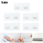 Vastupidav vannitoariiuli kleebise kleepuv konks ABS/PVC