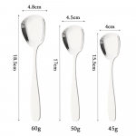 3 tk Kohvilusikas Kuldne Lame Lusikas S&ouml;&ouml;giriistade Komplekt 18/10 Roostevaba Teras Kohvilusikas Magustoidun&otilde;ud K&ouml;&ouml;gin&otilde;ude Komplekt h&otilde;be