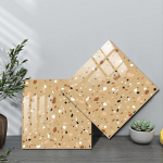 10/15/20/30 cm Terrazzo stiilis plaadid Kleebis K&ouml;&ouml;k Vannituba Riidekapp Kodusisustus Veekindel &otilde;likindel keraamika Kunsttapeet 30x30cmx10pcs