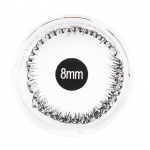 1Box ​​kunstripsmed, lokkis, v&otilde;luv &uuml;mmargune kast, moodne &uuml;he kobaraga meigikunst naistele 10 mm